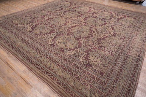 Antique Oushak Area Rug (14' x 14')